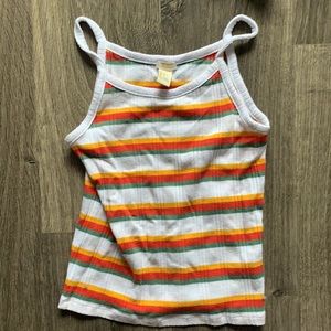 Multi colored tank